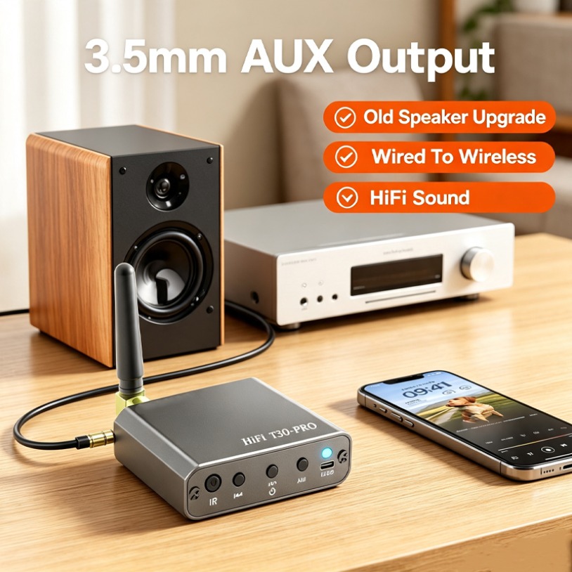 Music Audio Pro - Mini Aluminum Alloy T30 PRO Bluetooth