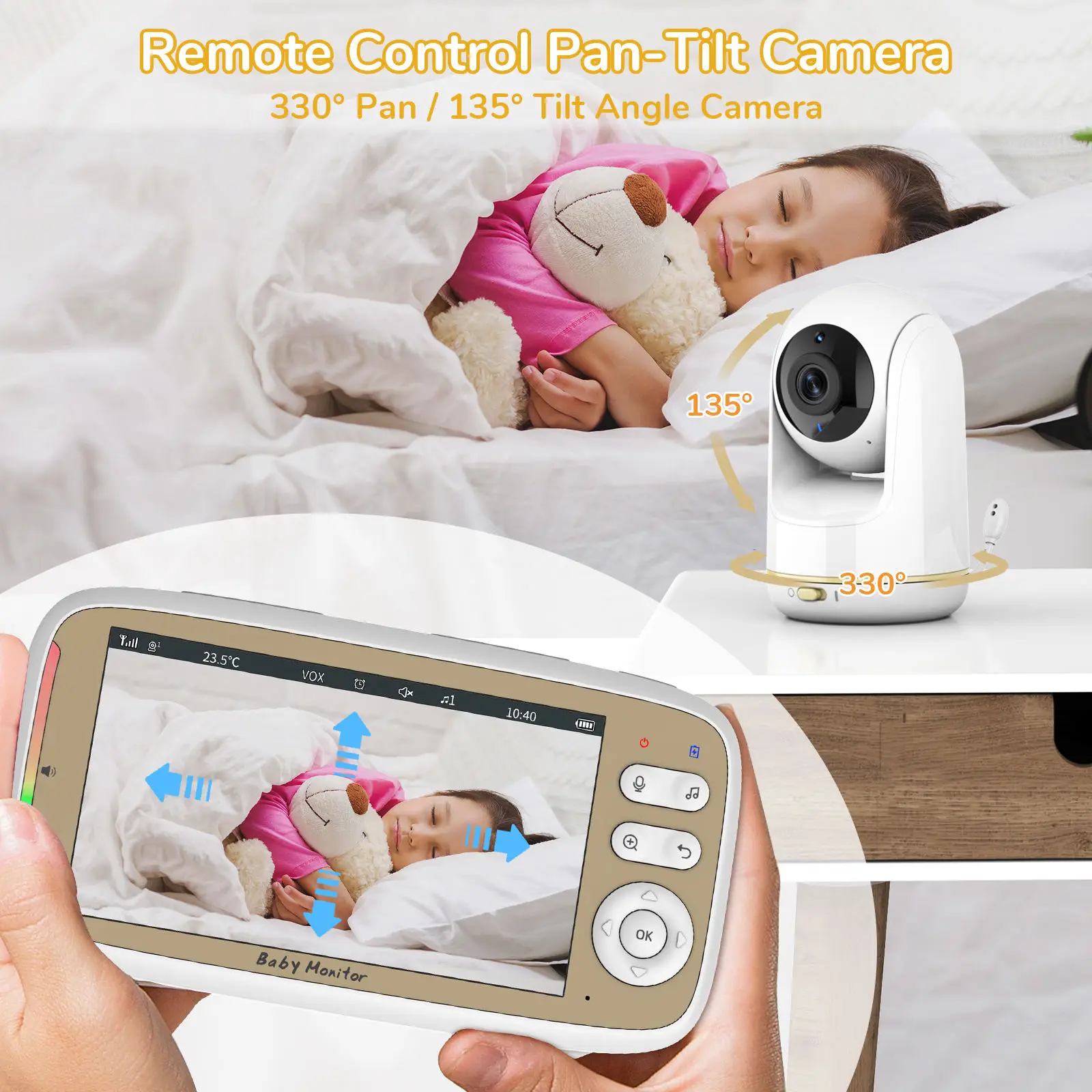 VB803 PRO Baby Monitor with 2p - Music Audio Pro ulasan dan harga