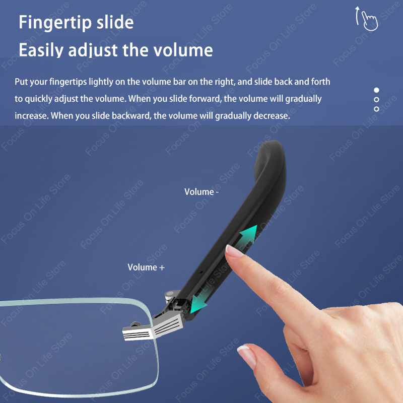 Smart Bluetooth Glasses Wirele - Mix Audio Music ulasan dan harga