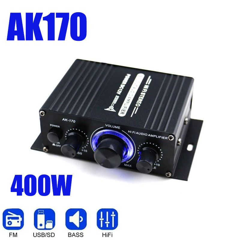 AK170 Mini Digital Power Audio - Audio Music Generator ulasan dan harga