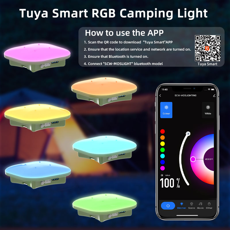 Camping Lantern Rechargeable S - Audio Music By ulasan dan harga