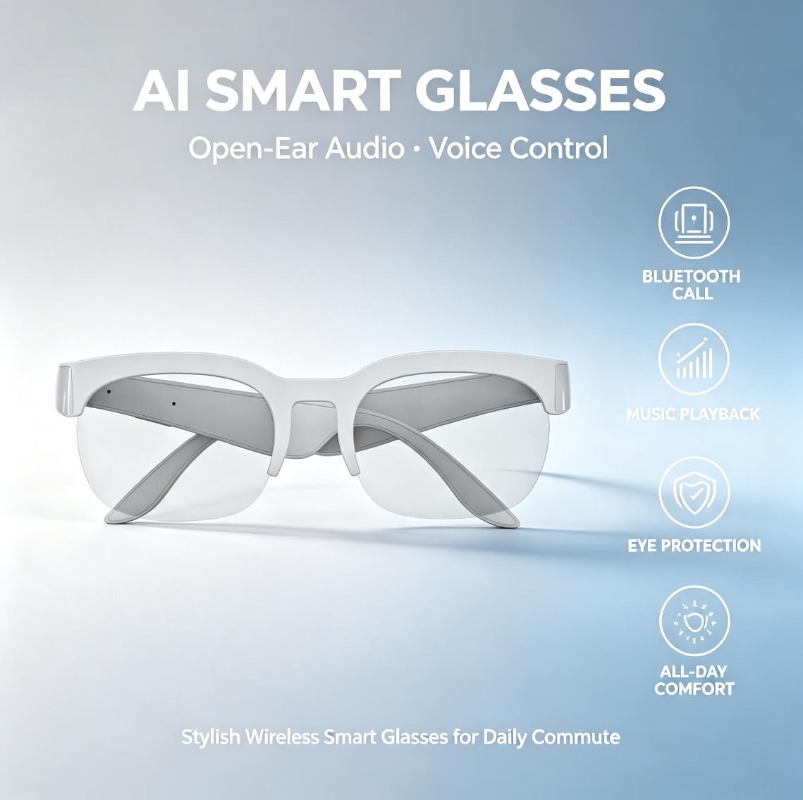 2026 Smart Audio Sunglasses Bl - Audio Music Play ulasan dan harga