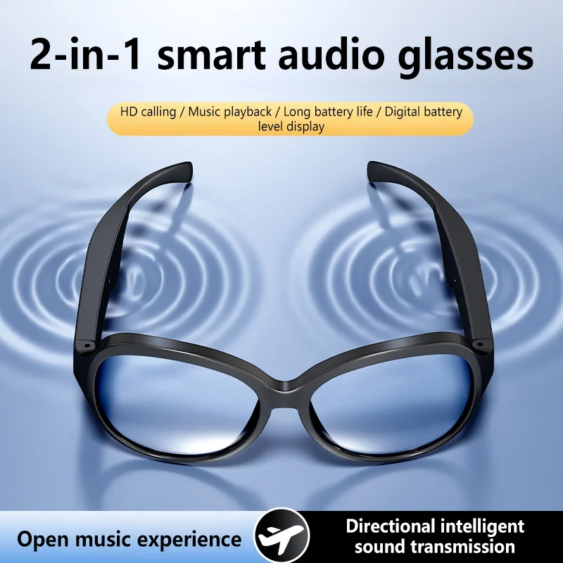 2-in-1 Smart Audio Glasses Wir - Mix Audio Music ulasan dan harga