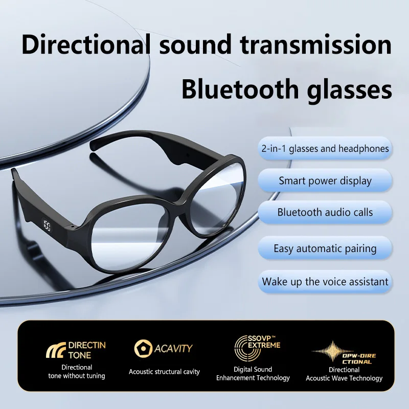 2-in-1 Smart Audio Glasses Wir - Mix Audio Music ulasan dan harga