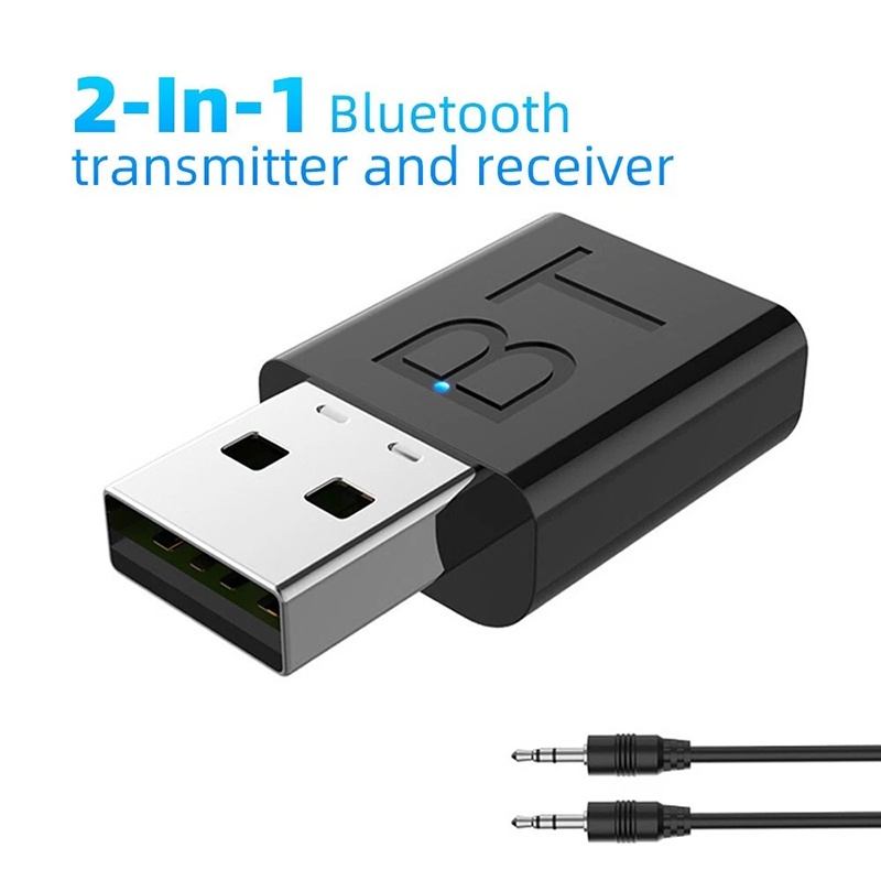 2 In 1 USB Bluetooth Receiver  - Audio Music Play ulasan dan harga