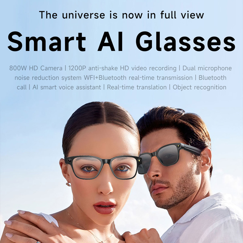 AI Smart Glasses 8 Million Cam - Mix Audio Music ulasan dan harga