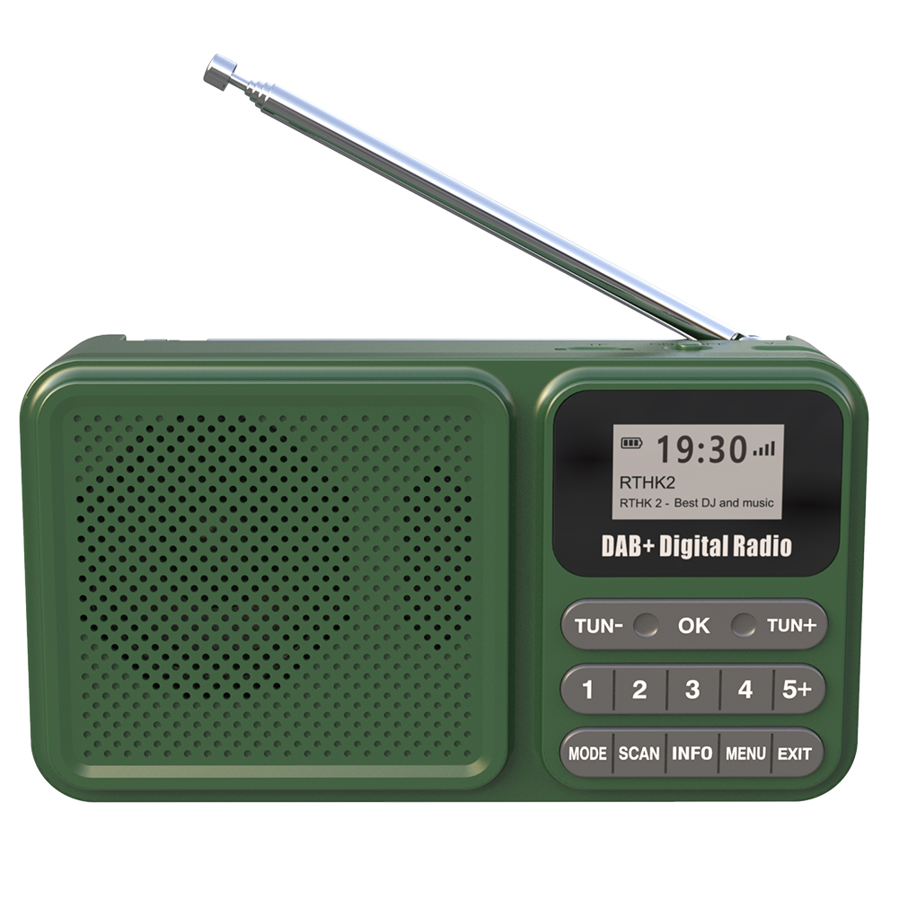 Portable DAB+ Radio with LCD D - Audio Music Play ulasan dan harga