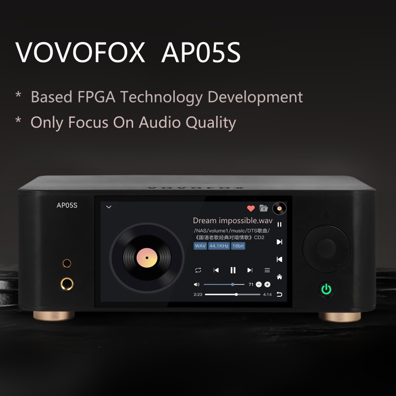 VOVOFOX-HiFi AP05S Lossless Mu - Audio Music Play ulasan dan harga