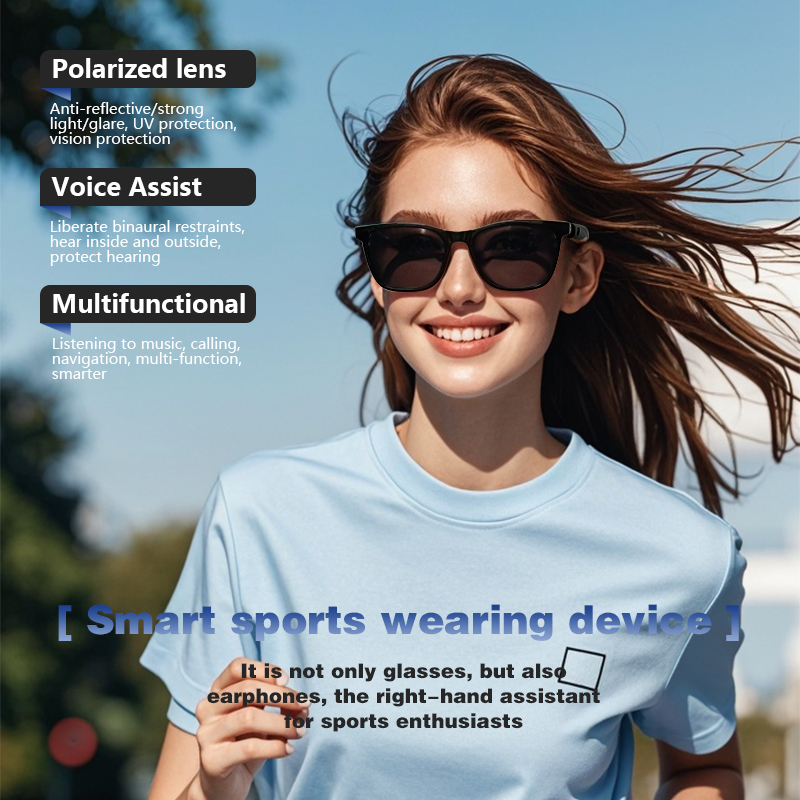 LIGE Bluetooth Smart Sunglasse - Mix Audio Music ulasan dan harga