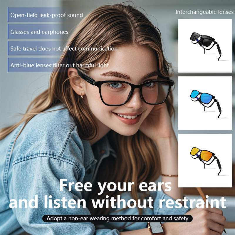 LIGE Bluetooth Smart Sunglasse - Mix Audio Music ulasan dan harga