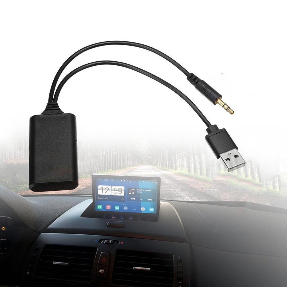 Car Wireless Bluetooth Cable A - Audio Music Car ulasan dan harga